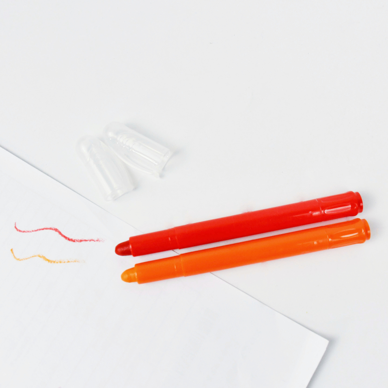 <182> Crayon-12pcs/plastic case