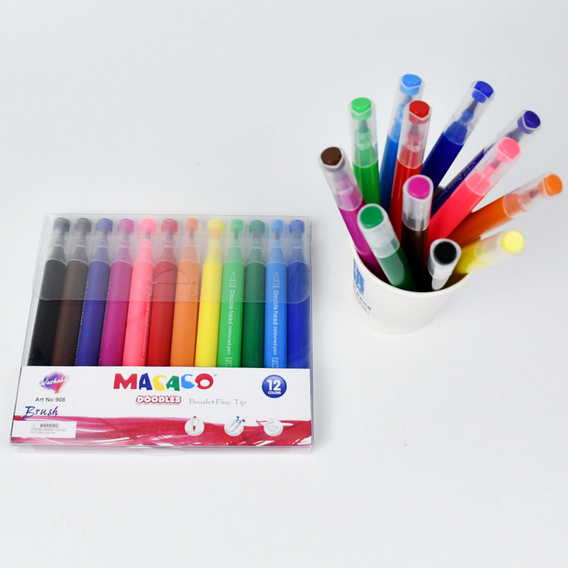 #908 Water color pen-brush+fine