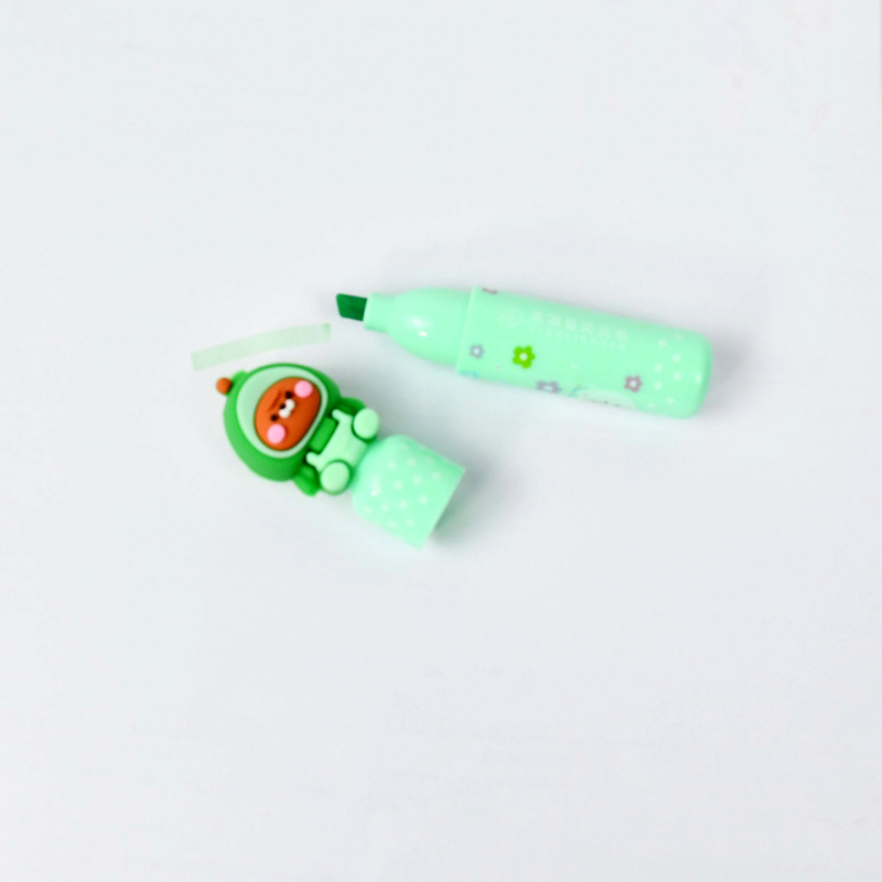 #2208 Mini scented Highlighter Sweet & Fruit Special-shaped silicone gel tip highlighter