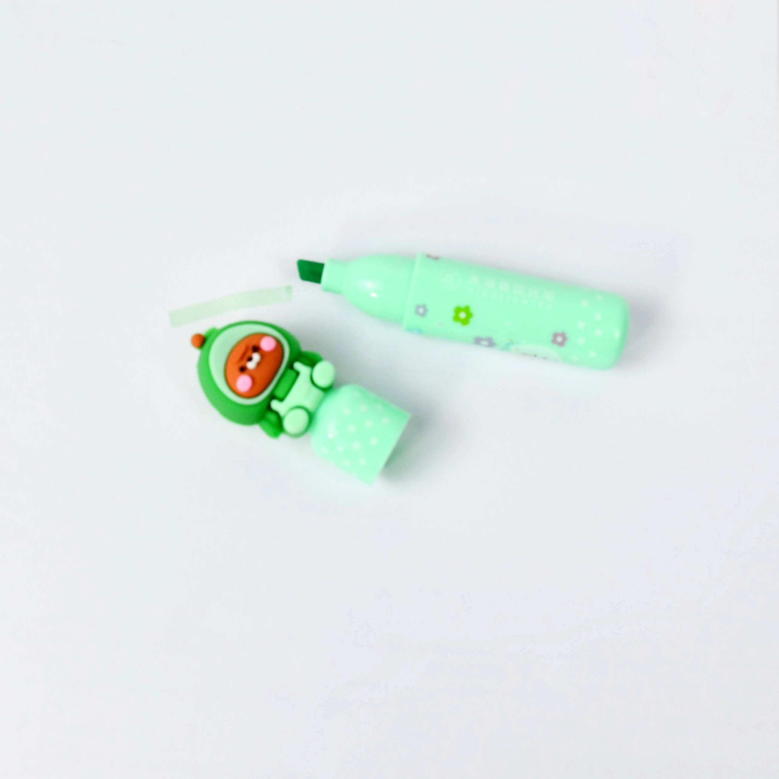 #2208 Mini scented Highlighter Sweet & Fruit Special-shaped silicone gel tip highlighter