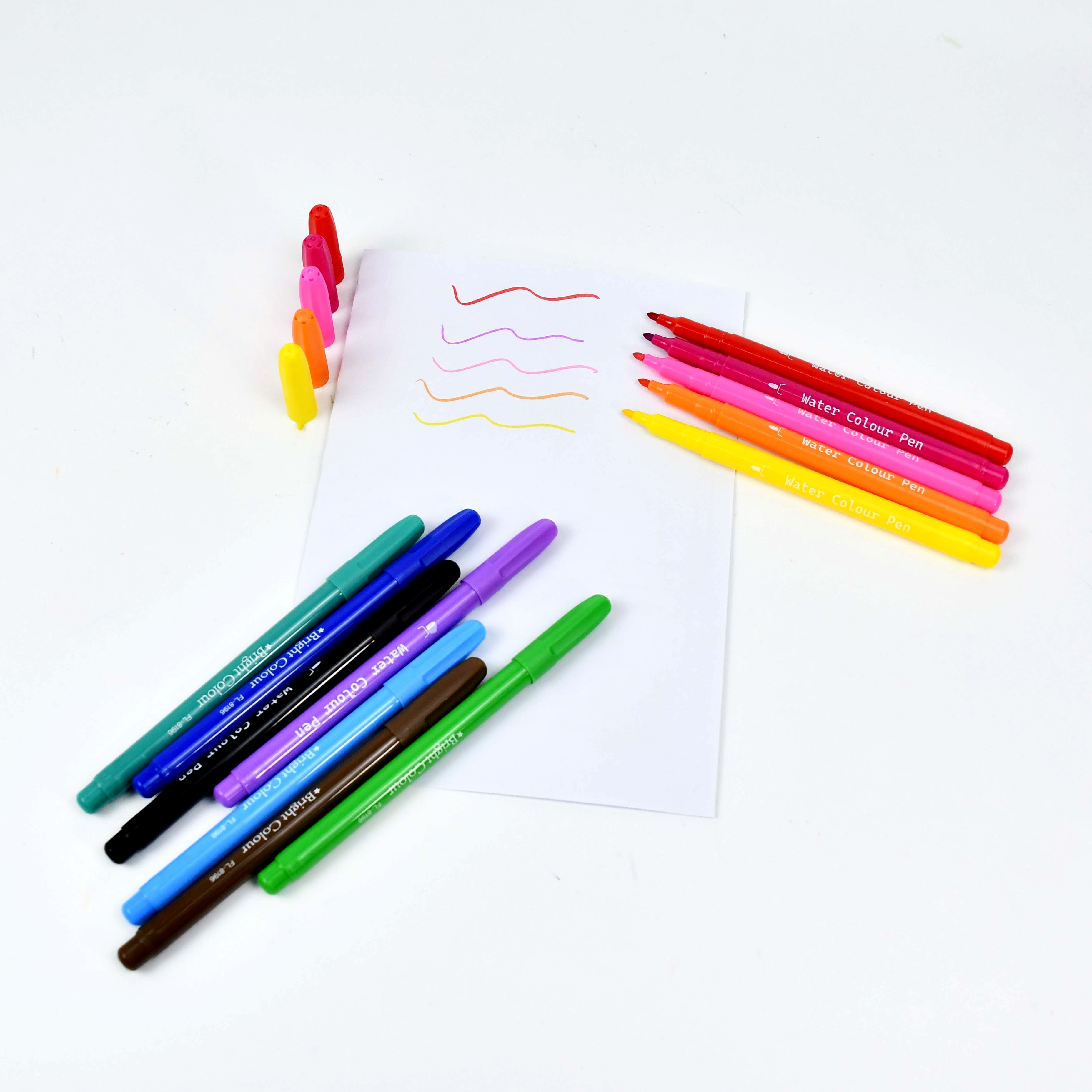 #8196W Water color pen