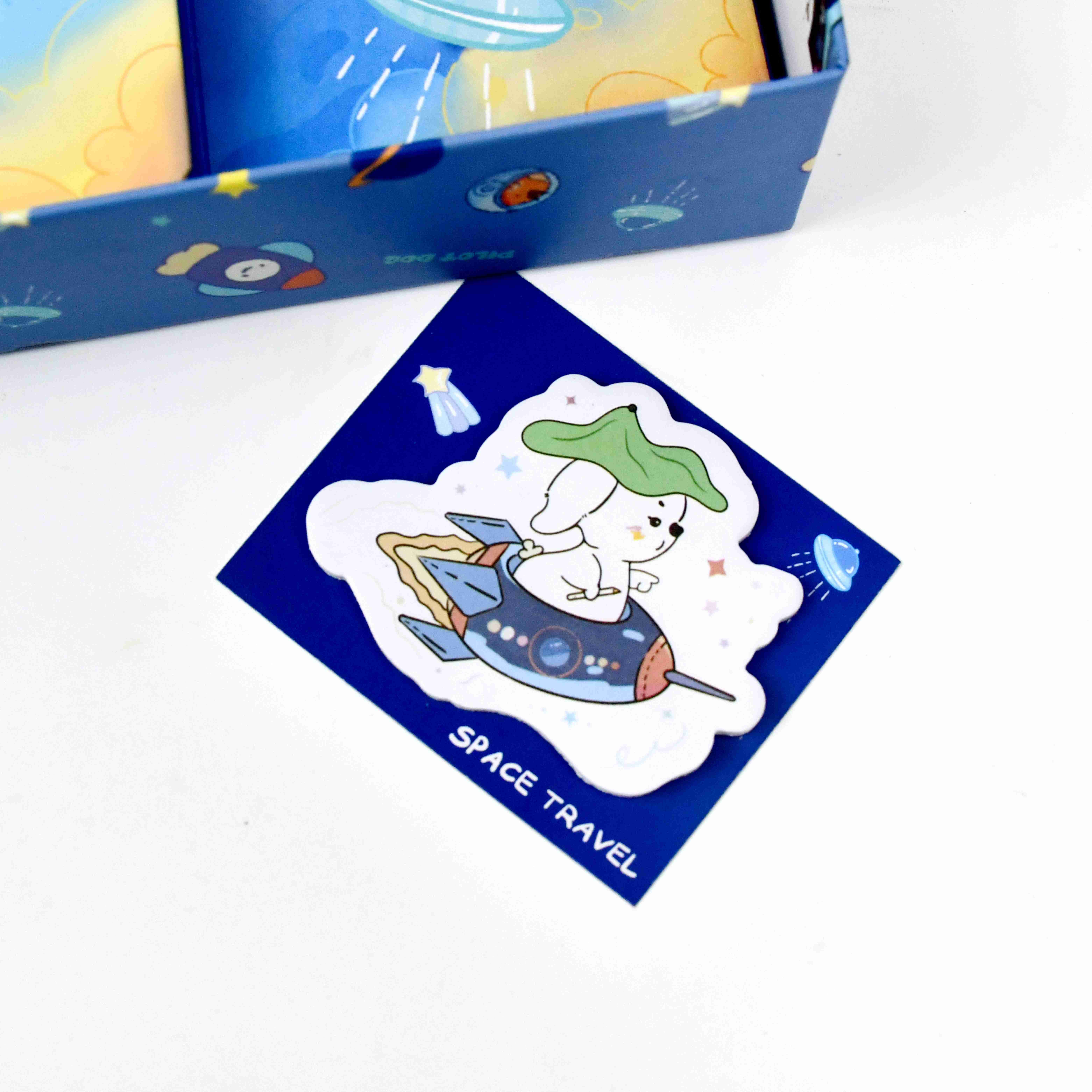 #Notebook set Display box set Gift box Notebook Keychain Memo clip Sticky Notes 