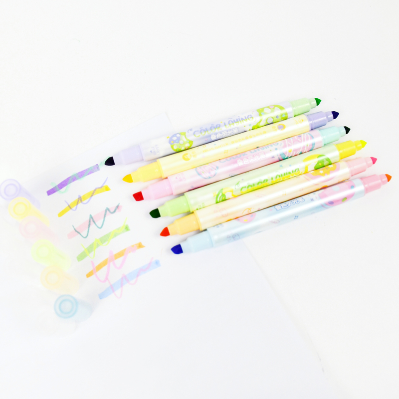 <952> Highlighter(color laying)-6pcs/pp box