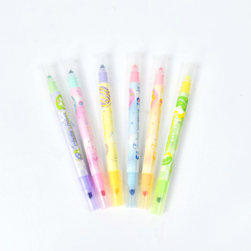 <952> Highlighter(color laying)-6pcs/pp box