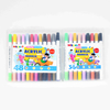 #7978A Acrylic Marker Double  side & double color art drawing painting matker thick fiber tip