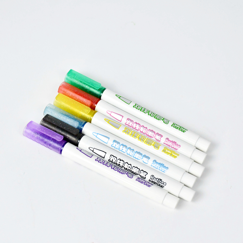 #8021OL Outliner Marker outliner pens art drawing painting marker thick fiber tip