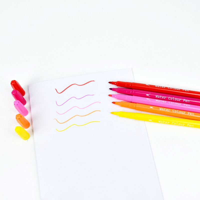 #8196W Water color pen