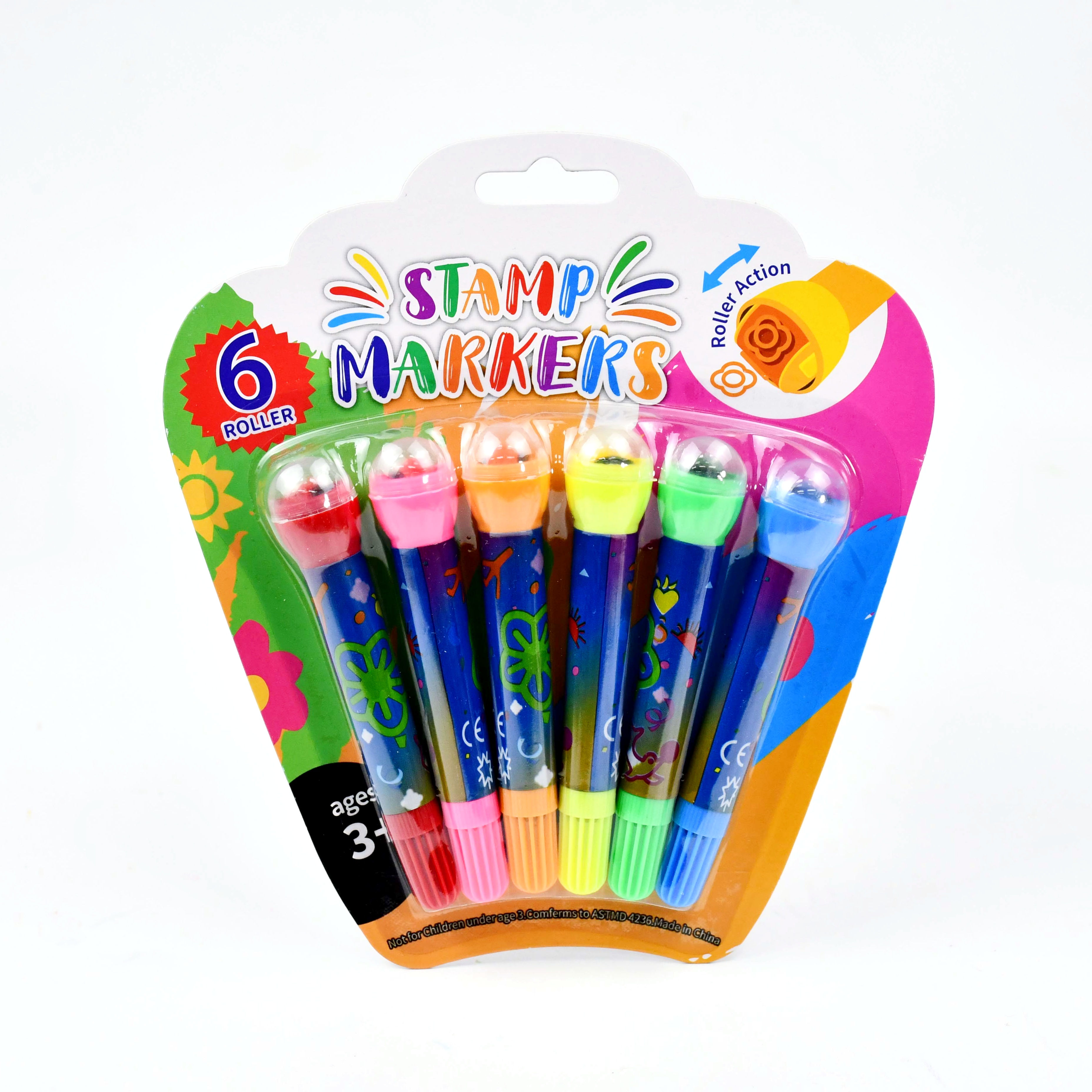 #866 roller stamps water color pen stamp markers