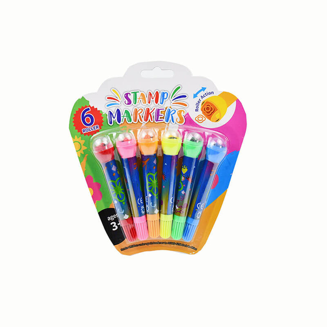 MACACO 866-6 water color pen 6 colors washable pocket markers for painting drawing