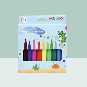 Water Color Pen 358-10 | 12-Pack Drawing Pens for Kids