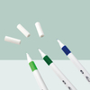 MACACO 1668 triangle fineliner pens set 10 colors fine line drawing white barrel triangular markers in clear hanging box for sketching journaling
