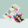 MACACO Special marker 813 fabric markers set bullet tip permanent textile ink pens safe and non-toxic canvas bag coloring markers in pastel colors window paper box wholesale