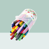 MACACO 858 water color pen 24 48 50 colors washable markers in durable PP box for painting drawing