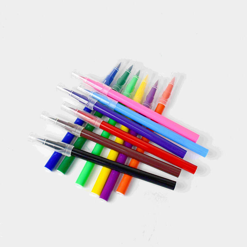 MACACO 8199 water color brush pen 12 colors flexible fine tip markers for painting drawing calligraphy