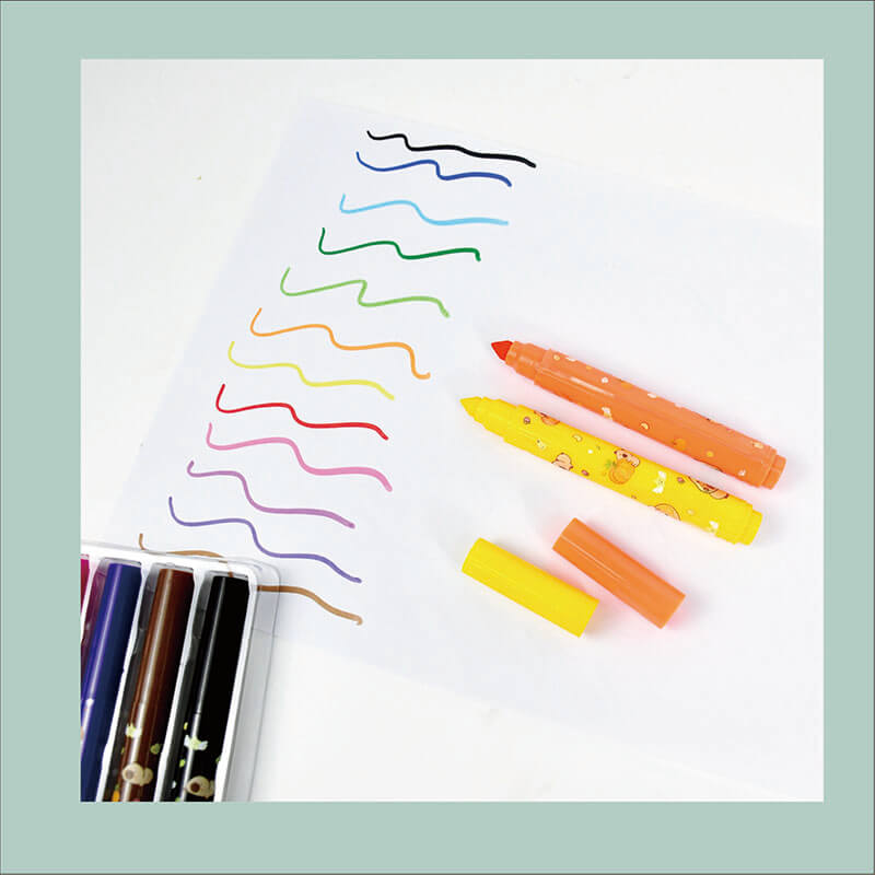 Water Color Pen Scented Water Color Pen - 12 Color Fruit Scented Washable Markers for School Art Supplies