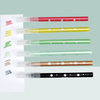 6 cards and 6 highlighters inside activity set envelope packing