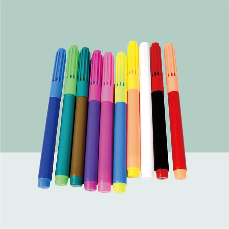 MACACO special marker magic pen 8080 9+1 colors color changing markers in retail box