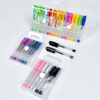 GEL INK PENS-Glitter Mini Gel Ink Pen -6 /16 Colors Pocket Size Shimmer Gel Pens in PVC Pouch