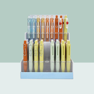 Gel Ink Pen 9520 -Retractable Smooth Writing Gel Pens Assorted Morandi Tones with Retail Display Box